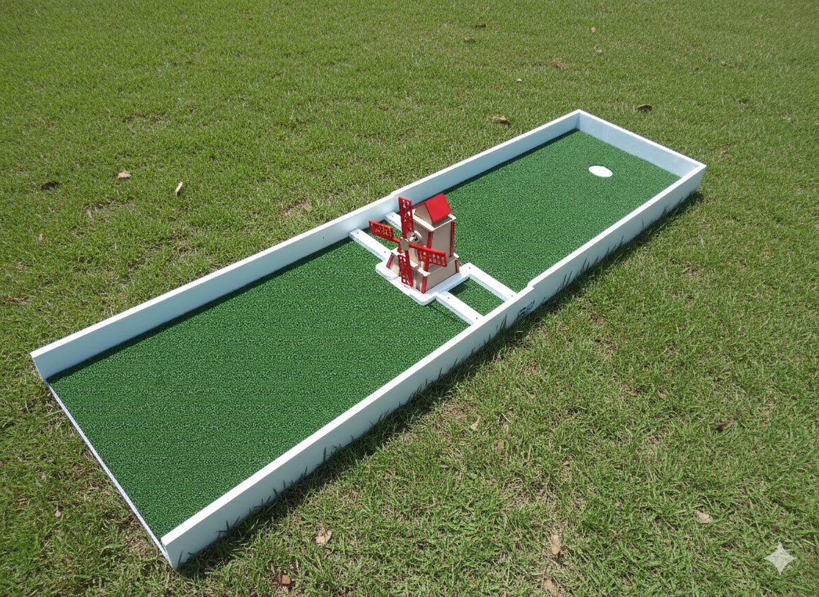 Windmill putt putt hole